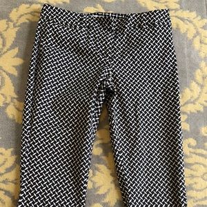 New York & Co Cropped Pants Business Casual Sz 2